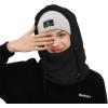 imageShy Velvet Balaclava WindResistant Winter Face MaskFleece Ski Mask for Men and WomenWarm Face Cover Hat Cap ScarfBlack