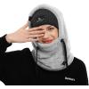 imageShy Velvet Balaclava WindResistant Winter Face MaskFleece Ski Mask for Men and WomenWarm Face Cover Hat Cap ScarfGrey