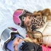 imageShy Velvet Balaclava WindResistant Winter Face MaskFleece Ski Mask for Men and WomenWarm Face Cover Hat Cap ScarfLeopard