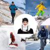 imageShy Velvet Balaclava WindResistant Winter Face MaskFleece Ski Mask for Men and WomenWarm Face Cover Hat Cap ScarfWhite