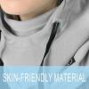 imageShy Velvet Cold Weather Fleece Balaclava Ski MaskBalaclava WindResistant Winter Face Mask for Men and WomenGrey