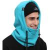 imageShy Velvet Cold Weather Fleece Balaclava Ski MaskBalaclava WindResistant Winter Face Mask for Men and WomenLake Blue