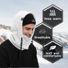 imageShy Velvet Cold Weather Fleece Balaclava Ski MaskBalaclava WindResistant Winter Face Mask for Men and WomenWhite