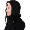 imageShy Velvet Ski Mask for Kids Winter Balaclava Warm Fleece Lined HatsBlack