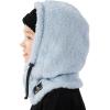 imageShy Velvet Ski Mask for Kids Winter Balaclava Warm Fleece Lined HatsBlue