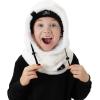 imageShy Velvet Ski Mask for Kids Winter Balaclava Warm Fleece Lined HatsWhite